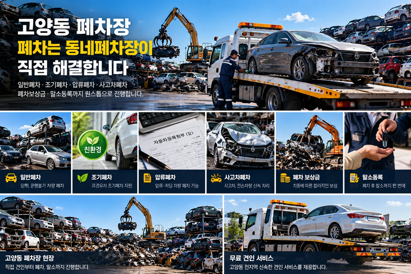우리동네 차량 폐차 상담 예시